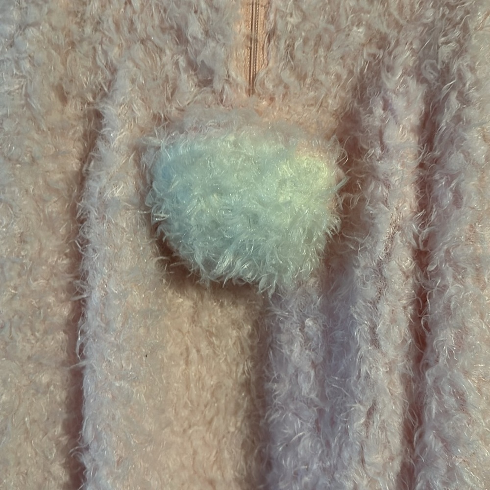 Custom made faux fur bunny dress - Picture 4 of 6